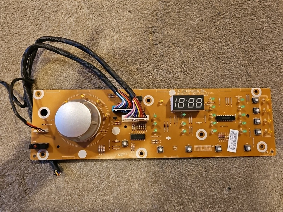 Placa de controle LG Washer Display Part# eax43051201 |WM561 - Imagem 1 de 4