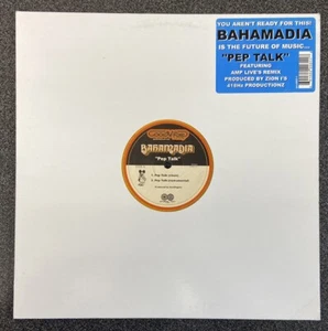 BAHAMADIA - PEP TALK (+AMP LIVE REMIX) (12") 2000, RARE, ZION I, BB QUEEN Vinyl - Bild 1 von 11