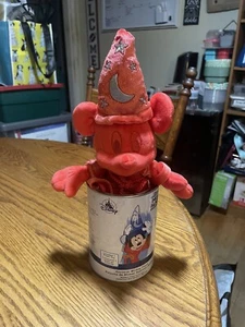 Disney Ink & Paint Sorcerer Mickey Red 11" Plush - Picture 1 of 2