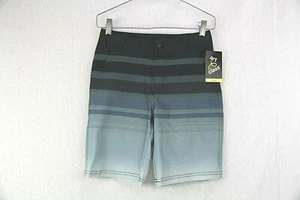 Art Class Boy's Size 12 Ebony Crown Swim Trunks UPF 50+ Blue Gray - Picture 1 of 6
