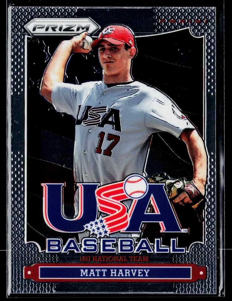 2013 Panini Prizm - USA Baseball #USA5 Matt Harvey - Image 1 of 2