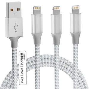 iPhone Charger 3pack 10FT Apple MFi Certified Long Lightning Cable Fast Charg... - Picture 1 of 7