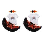  2 Sets Halloween Dress Suit Cotton Baby Girl Babygirls Clothes