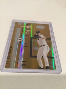 2005 Leaf Certified Materials Mirror Gold /25 Jeff Kent #180