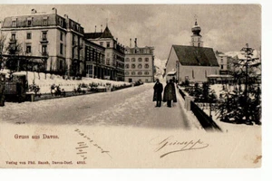 9375 HELVETIA GRUSS AUS DAVOS - Picture 1 of 2
