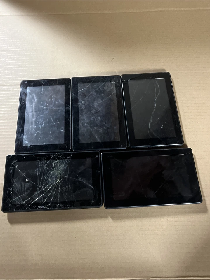 LOT OF 5 Bundle 7” Nextbook  Black Tablet SOLD AS IS NEXT7p12-8g - Image 1 of 2