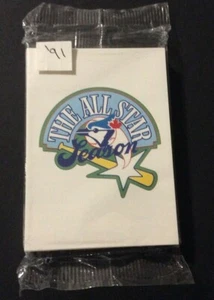 1991 Toronto Blue Jays Fire Safety Set Complete 36 Cards Factory Sealed - Foto 1 di 3