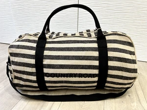 BNWT Country Road Canvas Cotton Overnight Tote Bag Woman Man Unisex Zip Black - Picture 1 of 5