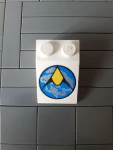 1 Stück "3298p10 Slope 33 3 x 2 with Exploriens Logo Pattern" - Bild 1 von 1