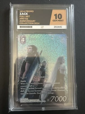 Zack PR-156 - Final Fantasy - 2024 Anniversary Box - ACE 10 - Image 1 of 4