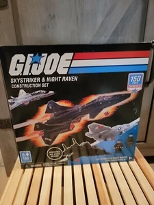 NEW GI Joe Skystriker & Night Raven Construction Set 150 Pieces w/ figures NISB - Picture 1 of 3