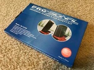 Pro-Signal 50-14725 Universal TV/Monitor Safety Anti-tipping Kit NIB - Picture 1 of 6