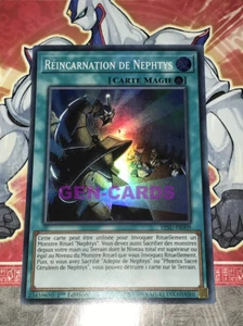 Carte YU GI OH REINCARNATION DE NEPTHYS HISU-FR009 - Picture 1 of 1