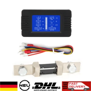 LCD Display Amperemeter Voltmeter Wattmeter Stromzähler 0-200V 0-200A DE - Bild 1 von 15