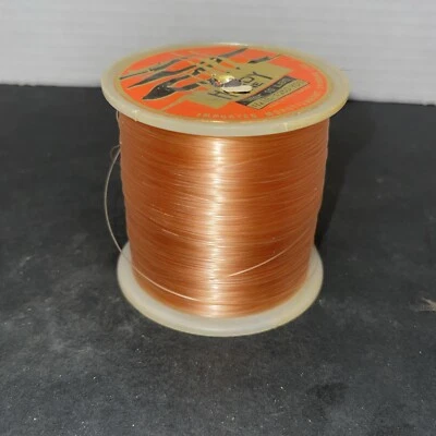 复古钓鱼线 Handy Line 10 磅测试粉色单色部分使用线轴 — 第 1/4 张图片