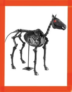 Nuovo 5,5 piedi Grave & Bones LED Scheletro Pony Home Depot Halloween - Foto 1 di 3