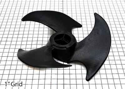 APPLIANCE FACTORY PARTS Air Conditioner Part # P67201303 - 9313808013 Fan Blade Type=hvc