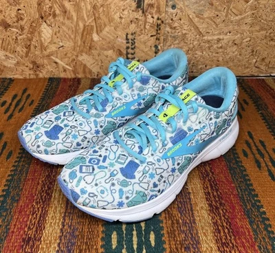 Zapatos de tenis Brooks Trace Hero médico enfermera médico hospital para mujer talla 8,5 Foto 1 de 4