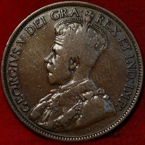 1917 Canada One Cent Foreign Coin - Picture 1 of 2