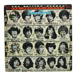 Rolling Stones Some Girls Vinyl LP COC39108 VG Uncensored Die-Cut Cover OG Inner - Picture 1 of 5