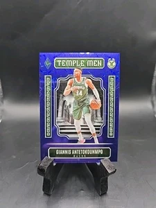 Giannis Antetokounmpo Temple Men Purple Ice Prizm /275 2023-24 Phoenix NBA #18 - Picture 1 of 2