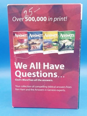 Ken Ham The New Answers Book Set 1-4 Paperback.. ACCEPTABLE.. - Image 1 of 4