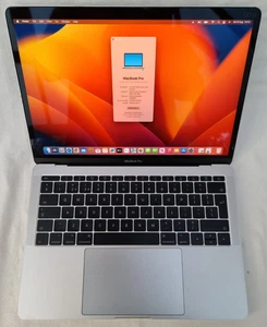 MacBook Pro, A1708, 2017, 13", i5, 8GB RAM 256GB SSD, Batt Cycle 71 N, grade A - Picture 1 of 5