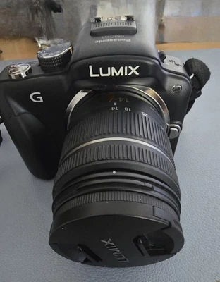 Panasonic LUMIX DMC-G3 16,0 MP Digitalkamera - schwarz  mit ASPH 14-42mm - neuw - Bild 1 von 4