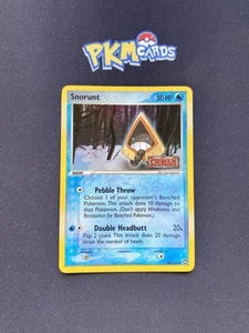 Juego de cartas coleccionables Pokémon Snorunt Power Keepers 64/108? Holo estampado raro LP. - Imagen 1 de 4