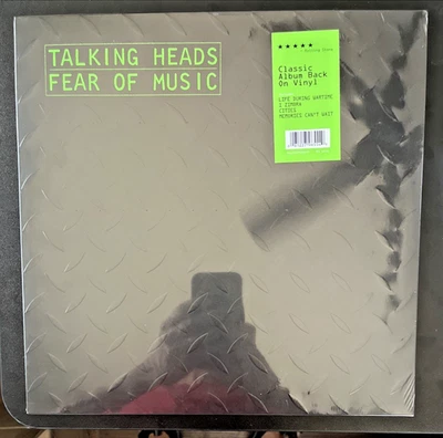 TALKING HEADS FEAR OF MUSIC VINYL LP EMBOSSED SLEEVE IMPORT NEW SEALED MINT - Image 1 of 2