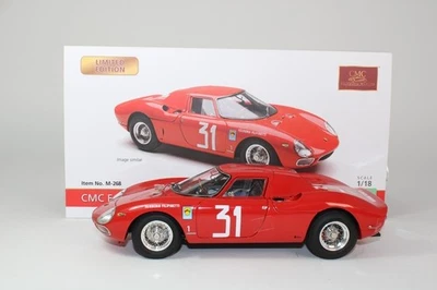 CMC Ferrari 250 LM #31 Nino Vaccarella winner Monza Intereuropa 1964 1/18 M-268 - Immagine 1 di 4