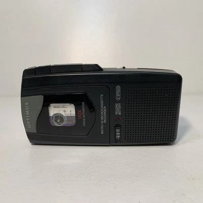 Radio Shack Optimus Voice Recorder Microcassette Micro-40 TESTED - Image 1 of 4