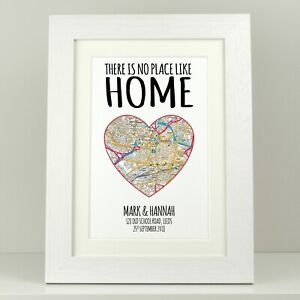 New home gift / Christmas present / house warming home OS map / new home VA118