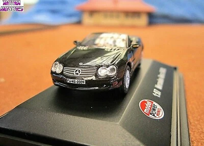 MODEL POWER car 19120 MERCEDES-BENZ 500SL Black HO scale 1:87 New - Image 1 of 4