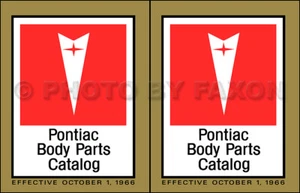 Catalogo Illustrato Dei Ricambi Per Carrozzeria Pontiac 1963 1964 1965 1966 1967 - Foto 1 di 2
