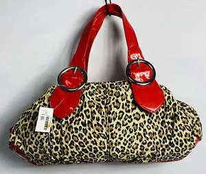 Borsa elegante vintage stampa animalier nuova con etichetta - Foto 1 di 3