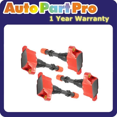 Bobina de encendido delantera 4 piezas para Honda Civic 2003-2005 L4 1,3 L sedán UF-373 C1408 Foto 1 de 4