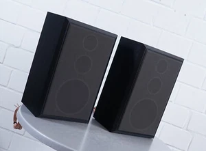 Paar  SP 45/3 HiFi Lautsprecher Schwarz Leistung 45 / 90 W 4 / 8 Ohm Vintage - Bild 1 von 14