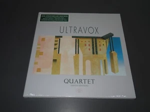 ULTRAVOX - QUARTET (40TH DELUXE) / 4-CLEAR-LP-BOX-SET 2023 OVP! SEALED! - Bild 1 von 5