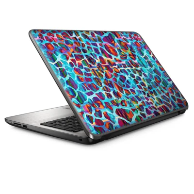 Универсальный чехол для ноутбука 13 дюймов - цветной леопардовый принт - Изображение 1 из 4