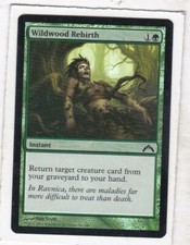MTG: Gatecrash: Foil: Wildwood Rebirth