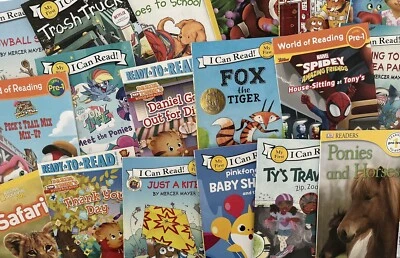 BOYS’ My First Book Lot of 10 Pre K Step Into Reading - I Can Read, DK - GREAT❤️ - Image 1 of 4