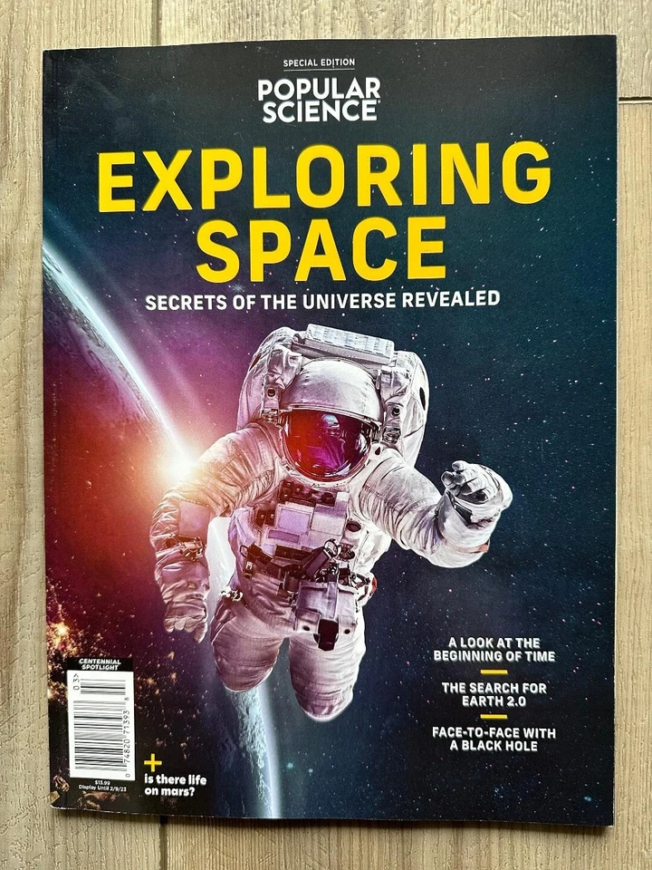 2023 EXPLORING SPACE Popular Science Special Edition BEGINNING OF TIME Earth 2.0 - Image 1 of 1