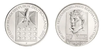 Germany Federal Republic 10 Euro Silver, 2005, KM #242, Mint, Commemorative - Image 1 of 3