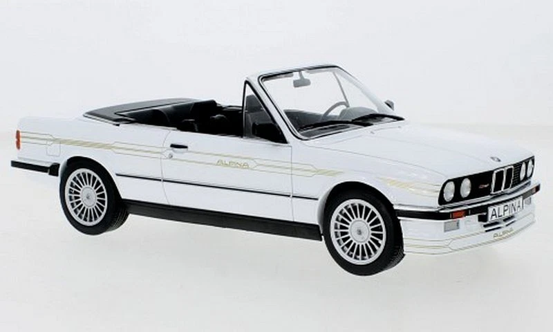 BMW Alpina C2 2.7 Cabriolet White 1:18 MCG MCG18383 - Immagine 1 di 1