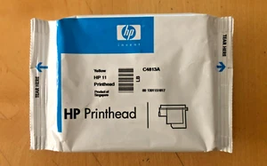 Oryginalna głowica drukująca HP 11 - ŻÓŁTA / DESIGNJET 100 110 120 (Z VAT) W PUDEŁKU 2020 - Zdjęcie 1 z 2