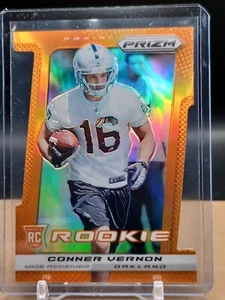2013 Panini Prizm - /50 Orange Die Cut #215 Conner Vernon (RC) - Picture 1 of 2