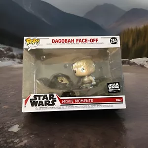 Funko Pop Star Wars 284 Movie Moment Dagobah Face-Off Smugglers Bounty Exclusive - Picture 1 of 6