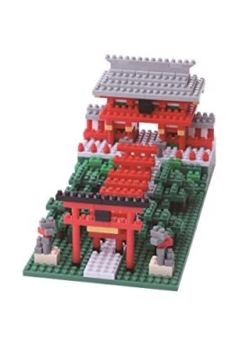 Kawada NanoBlock - NBH-108 - Inari Shrine Micro Block Sights t From Japan - Image 1 of 4