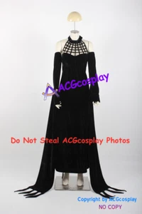 Soul Eater Arachne Cosplay Costume acgcosplay dress black velvet fabric made - Picture 1 of 5
